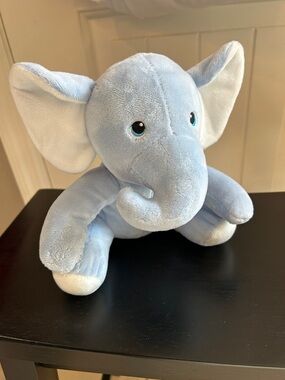 Little Beginnings Blue Plush Elephant Stuffed Animal - Soft Kids Toy